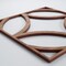 Ekena Millwork Small Crosby Decorative Fretwork Wood Wall Panels, Walnut, 11 3/8"W x 11 3/8"H x 3/8"T WALW12X12X0375CROWA - alternate 5